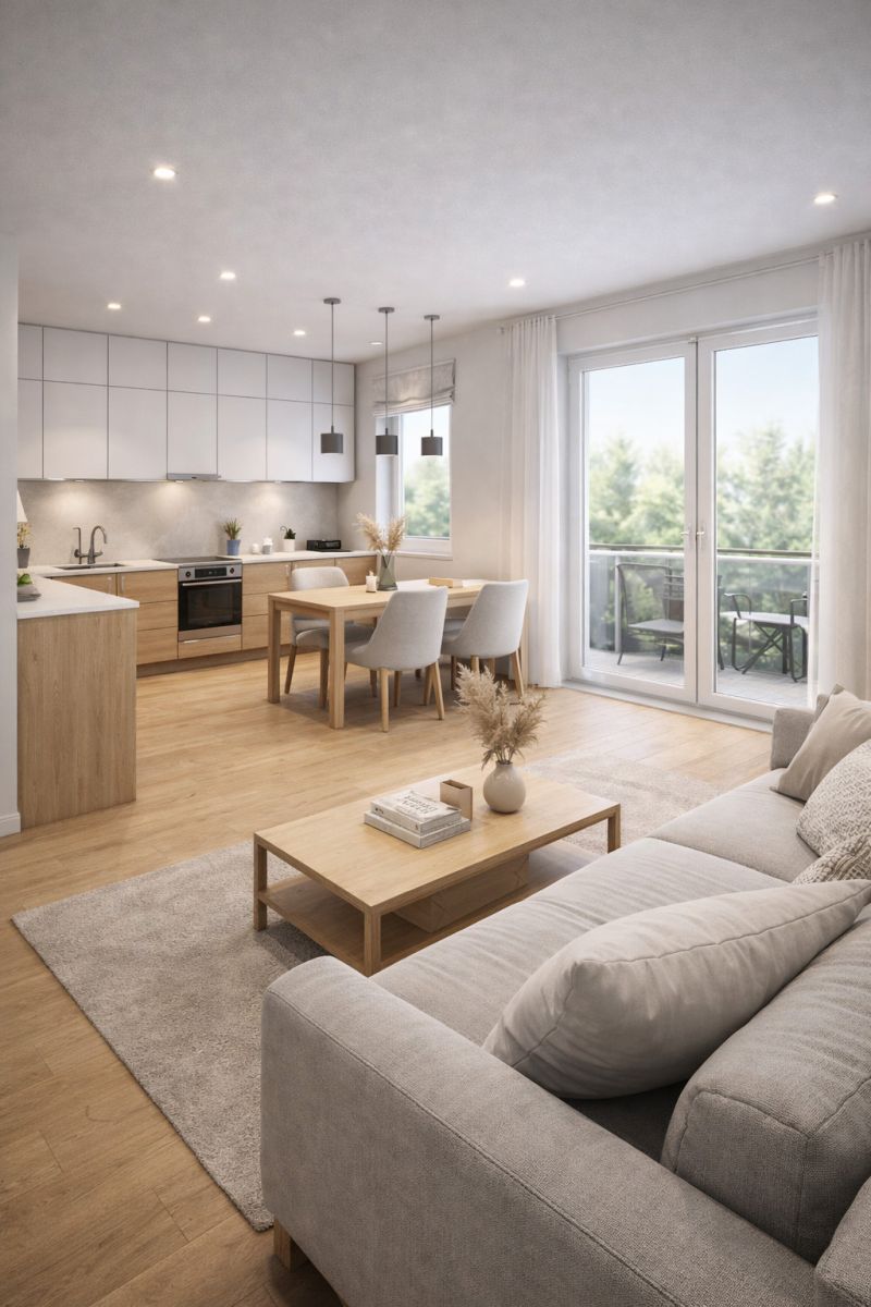 4 pokoje  73 m2  PŁN PŁD  Bez Prowizji